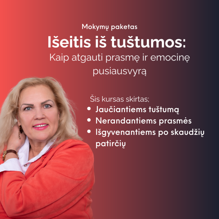 Išeitis iš tuštumos: Kaip atgauti prasmę ir emocinę pusiausvyrą