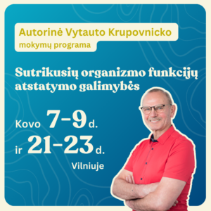 Vytauto Krupovnicko autorinė mokymų programa